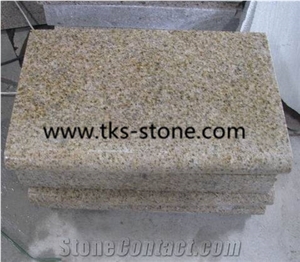 G682 Granite Kerbstone,Sunset Gold,Rusty Yellow,Giallo Yellow Granite Kerbstone,Curbstone