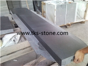 G684,Fuding Black,Pearl Black,Absolute Black Granite Kerbstone,Granite Curbstone