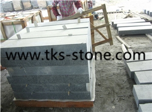 Green Porphyry Granite Kerbstones with Bevelled Edge,Green Porphyry Kerb Stone,Green Pearl Granite Kerbs,Grey Porphyry Kerbstones Road Stone