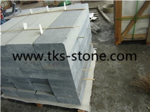 Green Porphyry Granite Kerbstones with Bevelled Edge,Green Porphyry Kerb Stone,Green Pearl Granite Kerbs,Grey Porphyry Kerbstones Road Stone