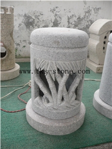 Lantern Sculptures,Grey Granite Garden Lamps,Japanese Lanterns,Exterior Lamps,Lanterns Caving