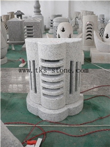Lantern Sculptures,Grey Granite Garden Lamps,Japanese Lanterns,Exterior Lamps,Lanterns Caving