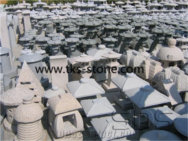 Lanterns,Granite Lanterns,Japanese Lantern,Lamps,Sculptured Lamps