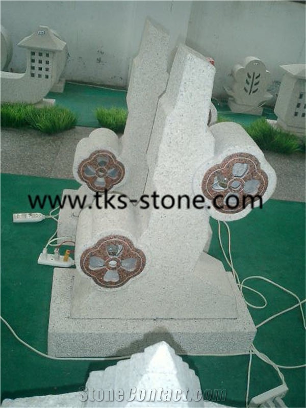 Lanterns & Lamps,Grey Granite Lamps,Garden Lanterns,Stone Garden Lamps, Sculpture Grey Granite Garden Lanterns