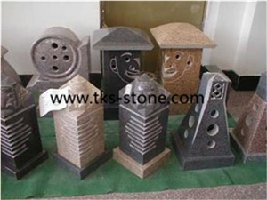 Lanterns & Lamps,Grey Granite Lamps,Garden Lanterns,Stone Garden Lamps, Sculpture Grey Granite Garden Lanterns