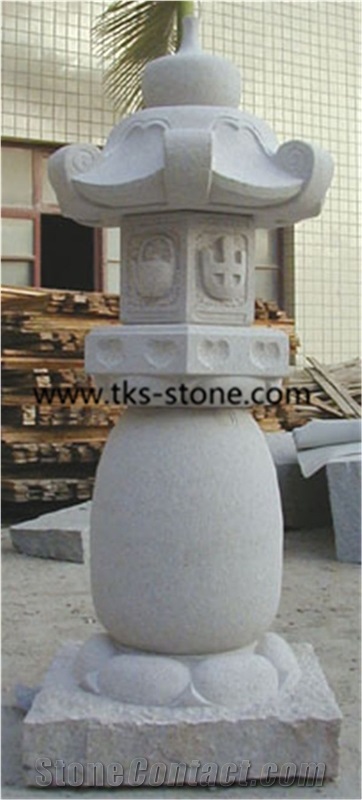 Lanterns&Lamps,Japanese Lanterns,Grey Granite Lanterns,Garden Lanterns&Garden Lamps, Sculpture Grey Granite Japanese Lanterns