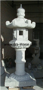 Lanterns&Lamps,Japanese Lanterns,Grey Granite Lanterns,Garden Lanterns&Garden Lamps, Sculpture Grey Granite Japanese Lanterns