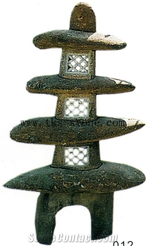 Lanterns, Stone Lanterns Caving,Green Grey Granite Lanterns&Lamps,Garden Lamps,Japanese Lanterns,Chinese Granite Lamps, Sculpture Green Granite Japanese Lanterns