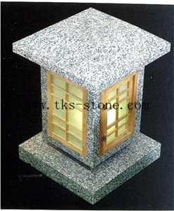 Lanterns, Stone Lanterns Caving,Green Grey Granite Lanterns&Lamps,Garden Lamps,Japanese Lanterns,Chinese Granite Lamps, Sculpture Green Granite Japanese Lanterns