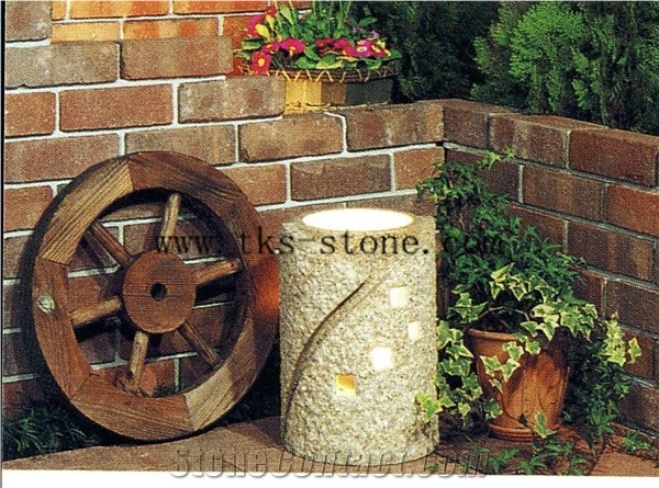 Lanterns, Stone Lanterns Caving,Green Grey Granite Lanterns&Lamps,Garden Lamps,Japanese Lanterns,Chinese Granite Lamps, Sculpture Green Granite Japanese Lanterns