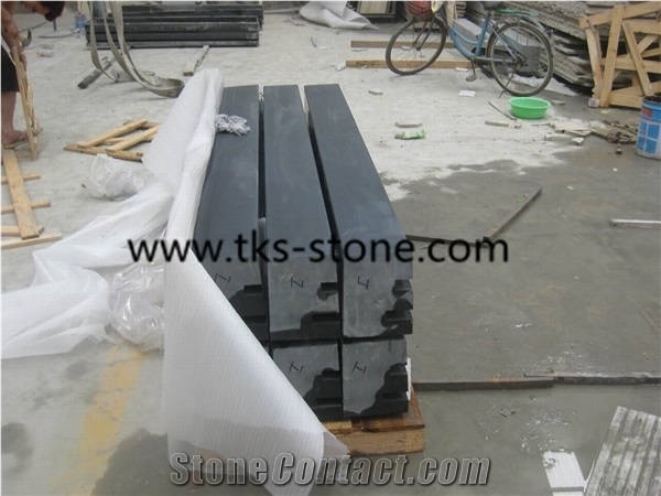 Mongolia Black,Absolute Black Granite Kerbstone,Granite Curbstone
