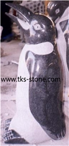 Penguin Granite Sculpture & Statue,Granite Animal Sculptures,Stone Penguin Garden Sculptures, Western Statues