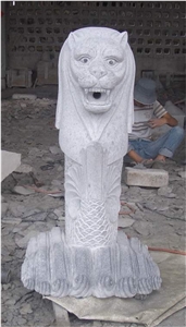 Personal Head Like,Grey Granite Animal Sculptures,Handcarved Sculptures,Western Statues,Sculpture Ideas
