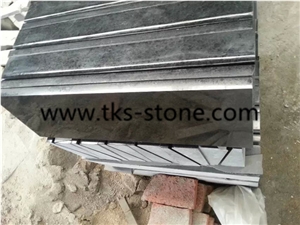 Polished China G684 Black Basalt Kerbstone/Side Stone,China Black Basalt