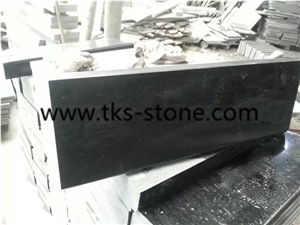 Polished China G684 Black Basalt Kerbstone/Side Stone,China Black Basalt