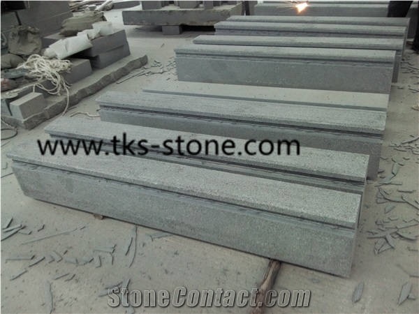 Polished G654,Padang Dark,Sesame Black,China Impala,Impala Black,China Dark Grey Granite Kerbstone,Curbstone