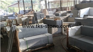 Polished Green Porphyry Granite Stairs with Polished Edge,Porphyry Green Stairs & Steps with One Long Edge Polished and Bevelled,Pearl Green Stair Riser