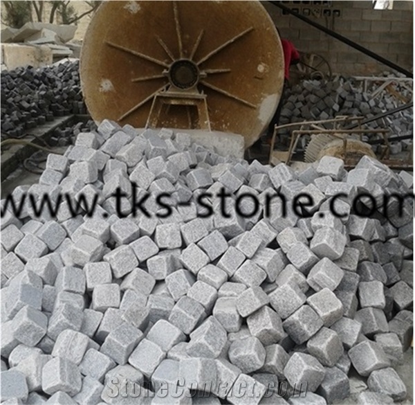 Professional Tumbled Granite Factory,Tumbled Granite Supplier,Tumbled Cube Stone,Tumbled Cobble Stone,Tumbled Granite Paving Stone,G603 G341 Grey Granite Tumbled Stone