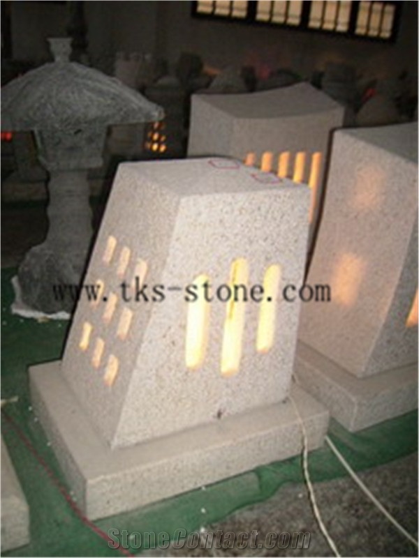 Red Granite Lanterns,Lamps Caving,Lantern Sculptures,Garden Lanterns&Lamps,Japanese Lanterns,Exterior Lamps