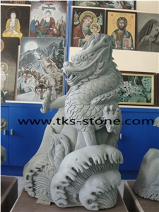 Sculpture & Statue,Grey Granite Animal Sculptures,Animal Caving,Garden Sculptures,Landscape Sculptures