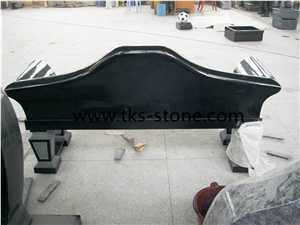 Shanxi Black Granite Bench & Chairs,Garden Bench,Outdoor Bench,Chairs,Granite Bench