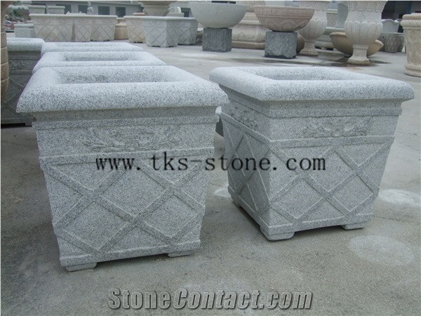 Square,Garden,Villa Flower Pots,Sculpture Square Exterior Planters