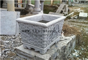 Square,Garden,Villa Flower Pots,Sculpture Square Exterior Planters