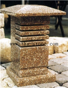 Stone Lanterns Caving,Beige Granite Garden Lanterns&Lamps,Japanese Lanterns,Exterior Lamps,Chinese Granite Lanterns,Lamps Sculptures