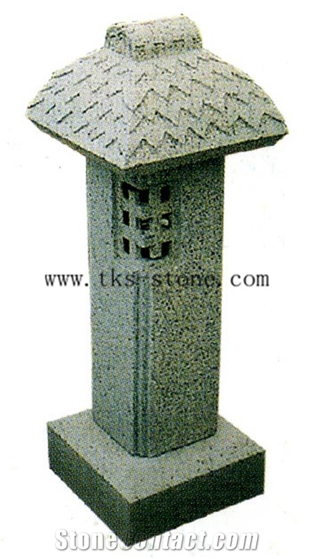 Stone Lanterns Caving,Grey Granite Japanese Lanterns,Garden Lanterns&Lamps,Chinese Granite Lanterns,Exterior Lamps, Sculpture Grey Granite Chinese Granite Lanterns