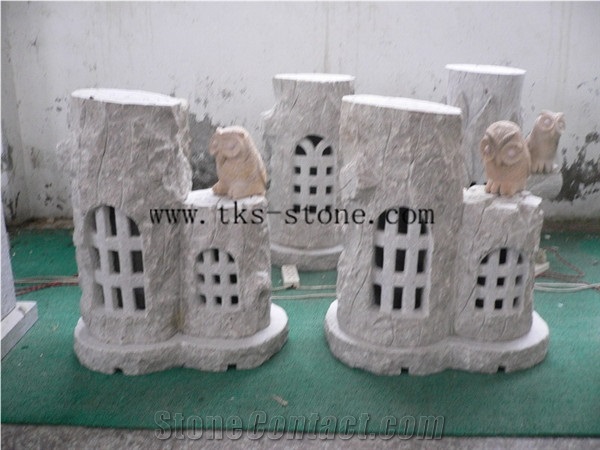 Stone Lanterns Caving,Lantern Sculptures,Grey Granite Garden Lamps,Japanese Lamps,Chinese Granite Lanterns