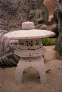 Stone Lanterns Caving,Lanterns Sculptures,Grey Granite Garden Lanterns&Lamps,Japanese Lanterns,Exterior Lamps
