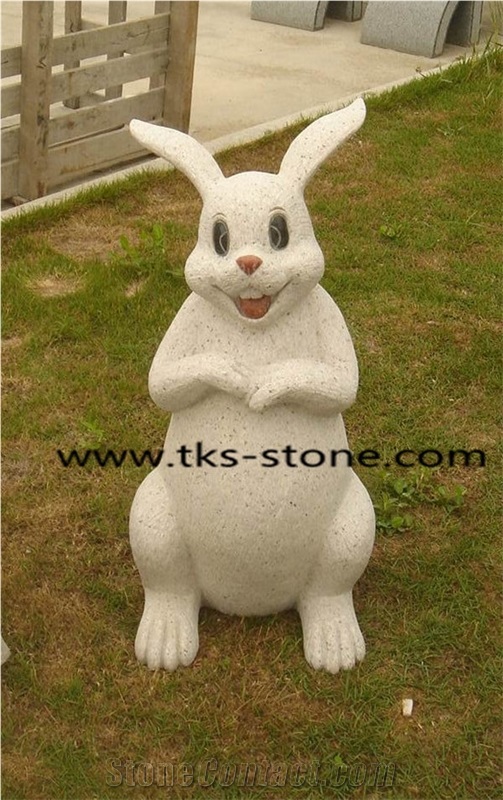 Stone Squirrel Caving, Squirrel Sculpture & Statue,Beige Granite Animal Sculptures,Garden Sculptures,Statues,Handcarved Sculptures