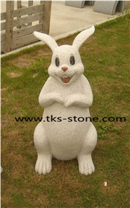 Stone Squirrel Caving, Squirrel Sculpture & Statue,Beige Granite Animal Sculptures,Garden Sculptures,Statues,Handcarved Sculptures