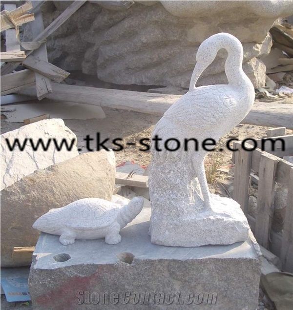 Tiger Sculptures & Statues, Yellow Granite Animal Statues, Garden Sculptures, Tiger Caving Sculptures