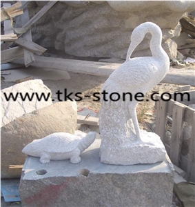 Tiger Sculptures & Statues, Yellow Granite Animal Statues, Garden Sculptures, Tiger Caving Sculptures