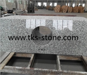 Tiger Skin White Granite Vanity Tops, Granite Bathroom Countertops