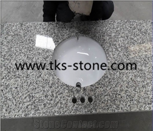 Tiger Skin White Granite Vanity Tops, White Granite Bathroom Countertops