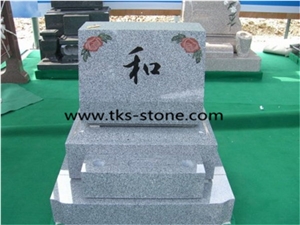 Tombstone & Monument,Grey Granite Tombstone Monument, Japanese Style Monuments,Japanese Style Tombstones,Korean Style Tombstones,Supply Various Of Style Monument & Tombstone
