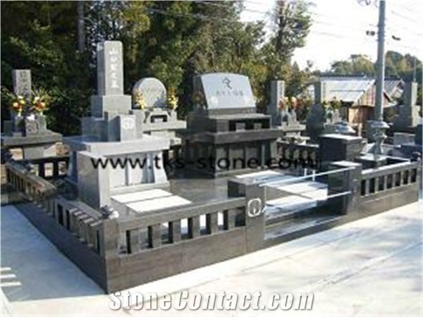 Tombstone & Monument,Japanese Style Monuments&Tombstones, Carving Tombstone，Grey Granite Tombstone Monument,Supply Various Of Style Monument & Tombstone, Sculpture Grey Granite Japanese Style Monument