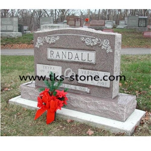 Tree Carving Tombstone & Monument,Red Granite Monument & Tombstone, Headstones,Monument Design,Western Style Tombstones, Sculpture Red Granite Western Style Tombstones