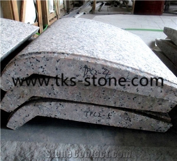 Xili Red Granite Pool Coping,Red Granite Swimming Pool Coping,Swimming Pool Edge,Natural Stone Pool Coping