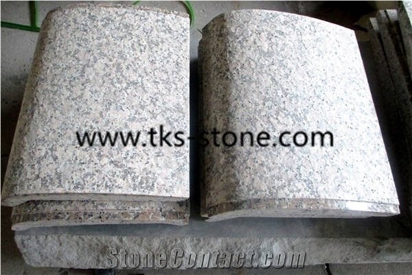 Xili Red Granite Pool Coping,Red Granite Swimming Pool Coping,Swimming Pool Edge,Natural Stone Pool Coping