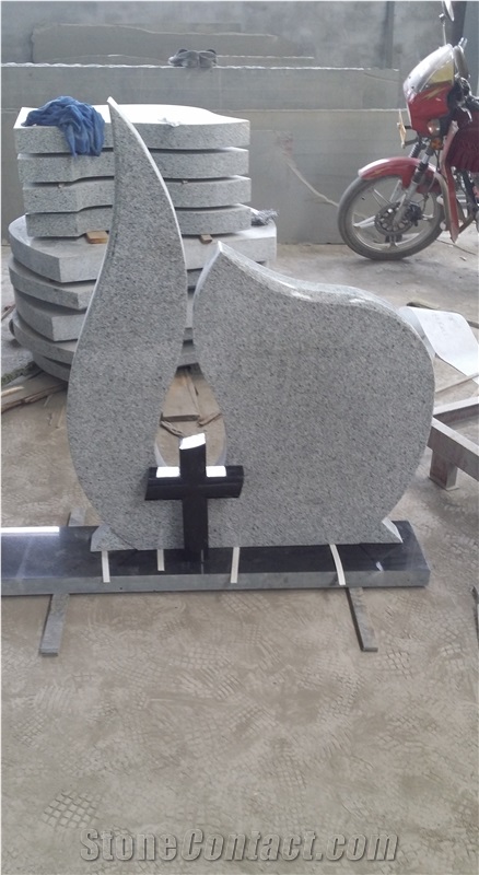 Hebei Black Granite Cross Monument & Tombstone