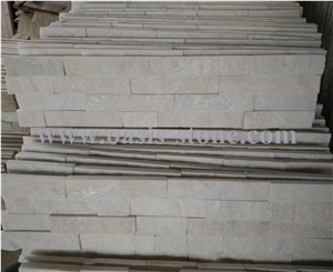 White Granite Cultured Stone, Granite Feature Wall
