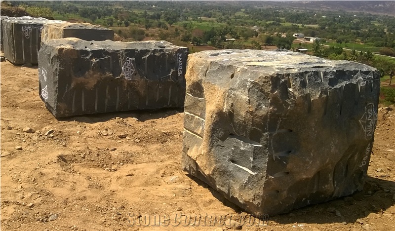 Bengal Black Granite Blocks, Black India Granite Blocks