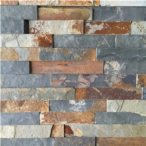 China Multicolor Rust Slate Tiles for French Patio Wall & Flooing Tiles