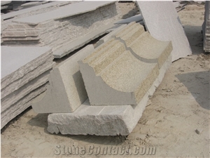 G350 China Rust Sesame Yellow Granite Kerbs,Yellow Granite Curbstone G350 China Rust Sesame Yellow Granite Kerbs,Yellow Granite Curbstone