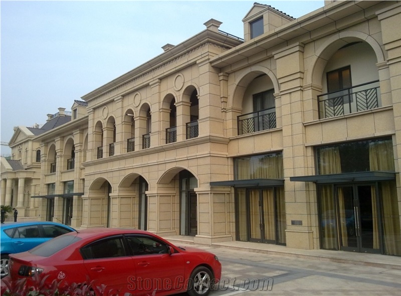G350 China Rust Sesame Yellow Granite Kerbs,Yellow Granite Curbstone