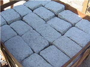 G350 China Rust Sesame Yellow Grnaite Pavers/Cobble Stone/Cube Stone for Exterior Landscaping Stone Road Stone