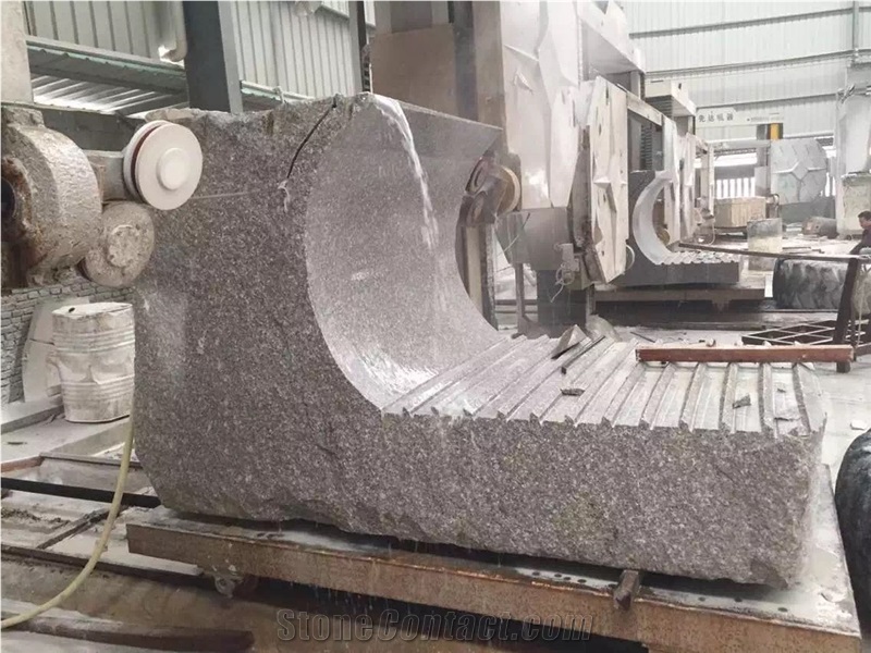 Fargo China G664 Red Granite Column, Bainbrook Brown/Luoyuan Red Granite Polished Hollow Column